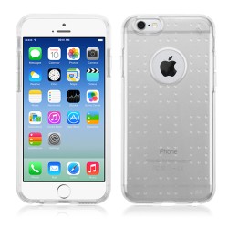 Funda Protector TPU  Iphone 6 / 6s Transparente puntos